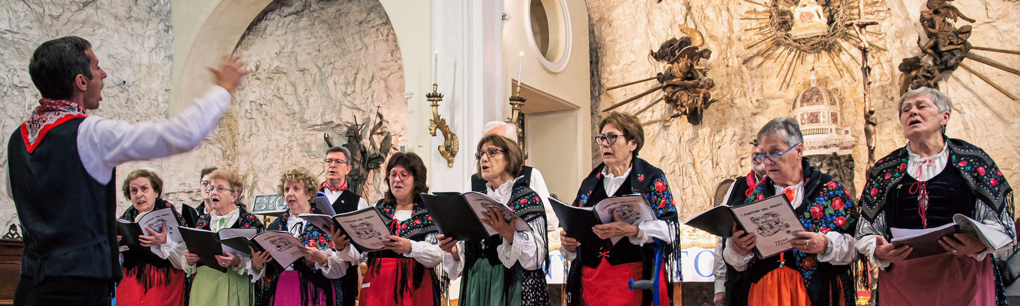 I Cantori del Friuli al Santuario della Madonna della Corona (Verona)