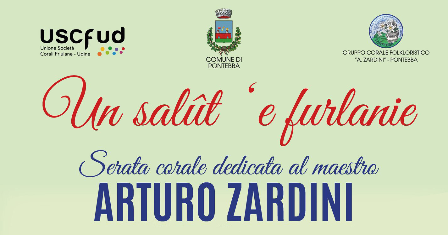 Serata dedicata al Maestro Zardini a Pontebba (UD)