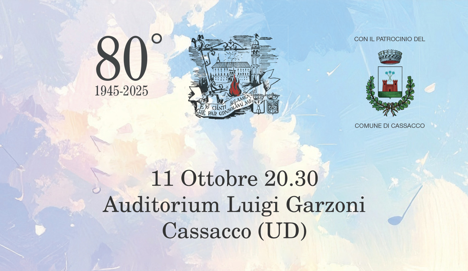 Concerto per i nostri 80 anni